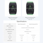 Modulo di uscita analogica industriale Waveshare a 8 canali con conversione DA a 12 bit, Modbus RTU Analog Output 8CH, Modbus RTU Analog Output 8CH (B)