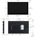Display touch capacitivo 7 pollici 1024x600 IPS DSI
