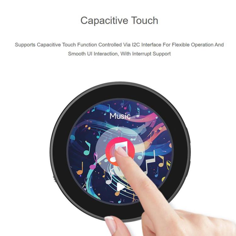 Scheda sviluppo LCD rotonda 1,85" RP2350 dual-core