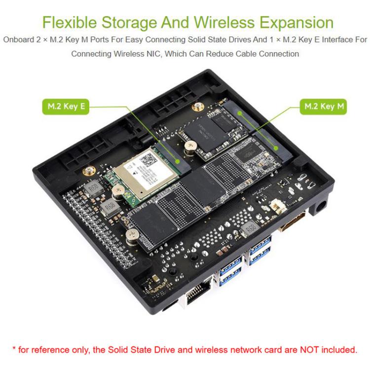 Scheda Super Base per Jetson Orin Nano e NX moduli AI