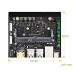 Scheda Super Base per Jetson Orin Nano e NX moduli AI