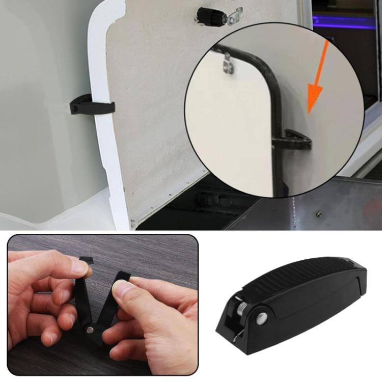 Clip fissaggio universali per portellone camper con viti