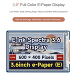 Display E-Ink a colori 3,6" 600x400 pixel con driver
