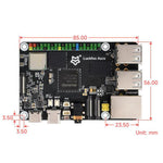 Scheda sviluppo Linux Luckfox Aura Rockchip RV1126B 4GB eMMC