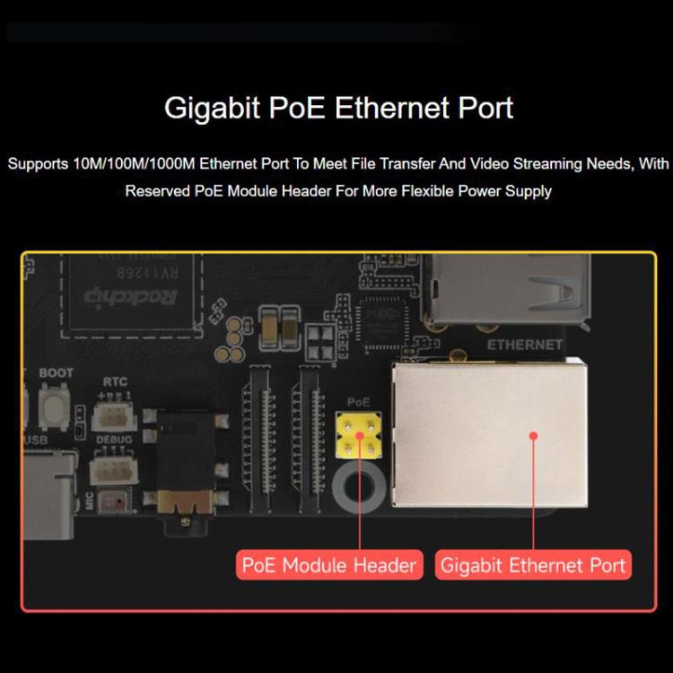 Scheda di sviluppo Linux ad alte prestazioni Luckfox Aura con processore Rockchip RV1126B Quad-Core da 1,6 GHz, RAM 2GB eMMC Flash 64GB, RAM 4GB No eMMC, RAM 4GB eMMC Flash 64GB