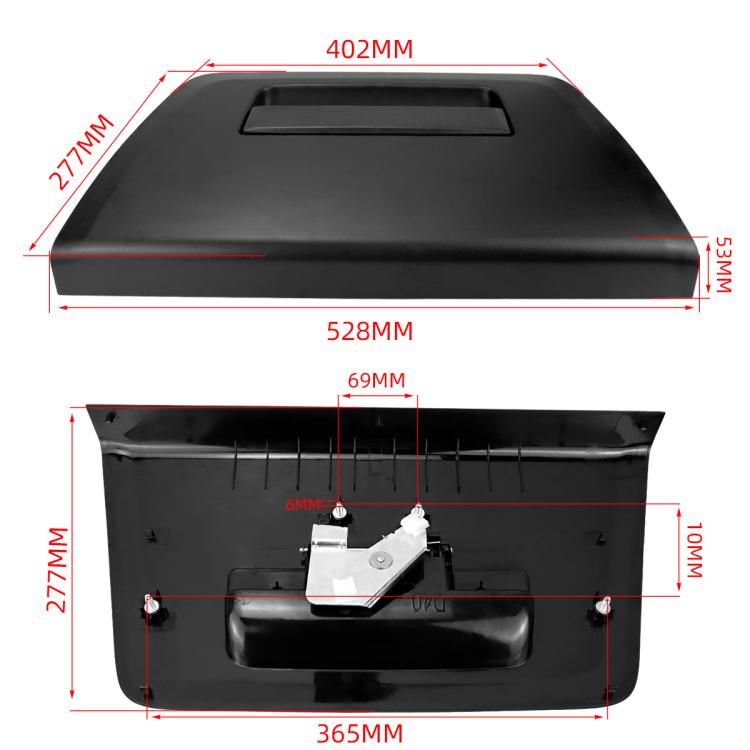 Maniglia portellone posteriore per Nissan Frontier 90606-EB705