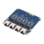 Scheda adattatore PCIe 4 porte Ethernet compatibile Raspberry Pi