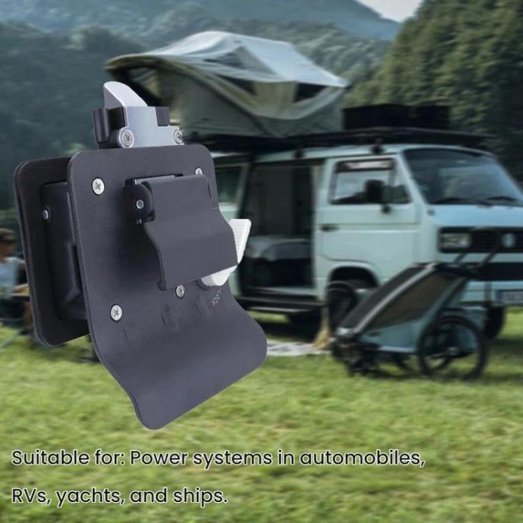 Serratura silenziosa doppia apertura per porte camper