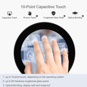 Waveshare DSI Display touch capacitivo rotondo con pannello IPS e supporto touch a 10 punti, 3.4 inch, 4 inch