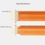 Cavo flessibile CSI 22 pin a 15 pin per Raspberry Pi 5