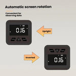 Inclinometro digitale magnetico a 360 gradi con display a ribaltamento automatico, DM318
