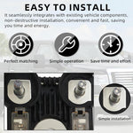 Terminali batteria bipolari in rame 120/200A per Ford F-150