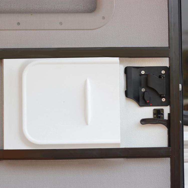 Kit copertura protettiva pannello serratura porta camper