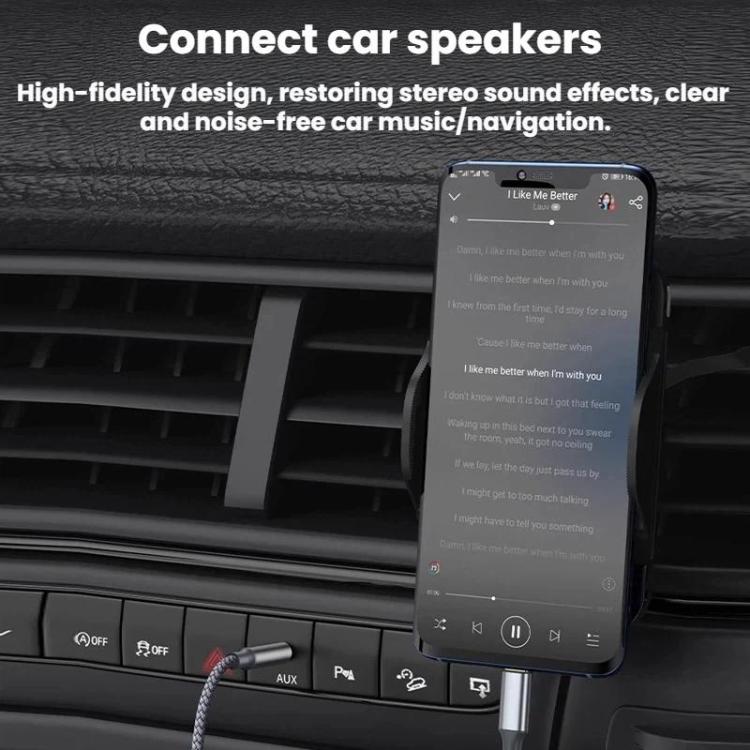 Adattatore per altoparlanti con cavo audio da 3,5 mm 3 in 1, 1.3m, 2m