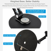 WAVESHARE Portable Monitor Magnetic Adjustable Stand, Compatible With 4-18.5 inch Monitors, Magnetic 4-18.5 inch Monitors