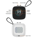 Mini rilevatore di PM2.5 con display LCD e batteria ricaricabile