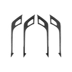 Adesivi per maniglie interne Cadillac CT5 2019-2024 set 4 pezzi