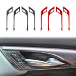 Adesivi per maniglie interne Cadillac CT5 2019-2024 set 4 pezzi