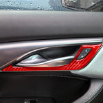Adesivi per maniglie interne Cadillac CT5 2019-2024 set 4 pezzi