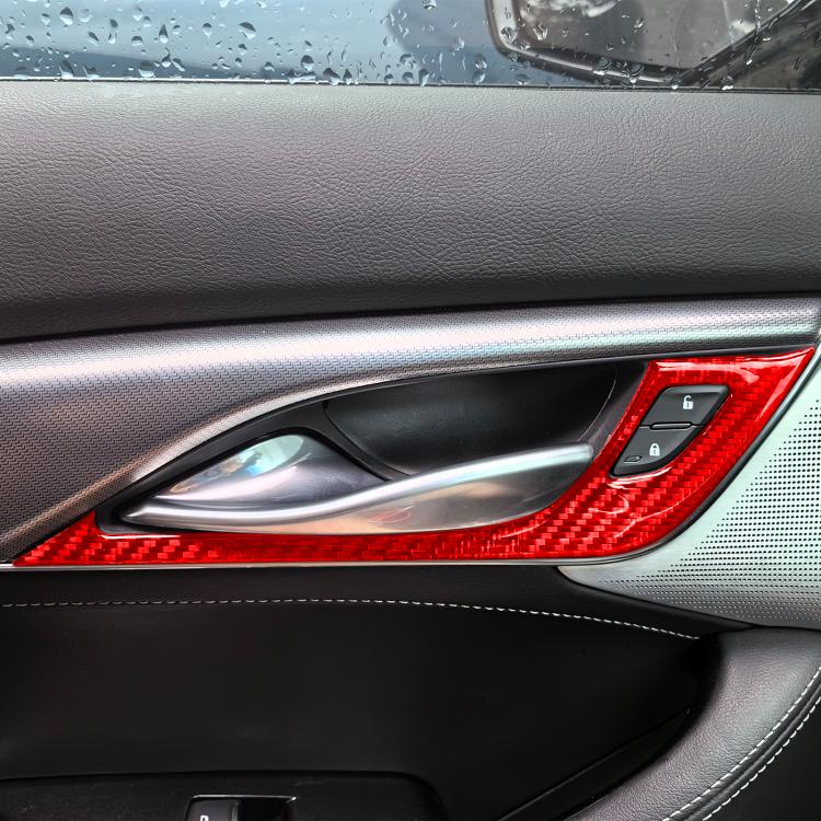 Adesivi per maniglie interne Cadillac CT5 2019-2024 set 4 pezzi