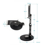 WAVESHARE Portable Monitor Adjustable Stand, Compatible with 4-18.5 inch Monitors, 4-18.5 inch Monitors