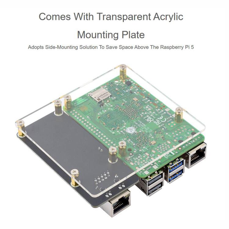 Scheda PCIe 2.5G Ethernet per Raspberry Pi 5