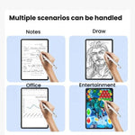Per iPad 2018 o successivi Indicatore di alimentazione a tre LED Stilo capacitivo attivo anti-clic accidentale Sensibile all'inclinazione Sensibile alla pressione