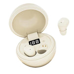 MINI13K Auricolari wireless Bluetooth per dormire con indicatore di carica, auricolari in-ear con riduzione del rumore