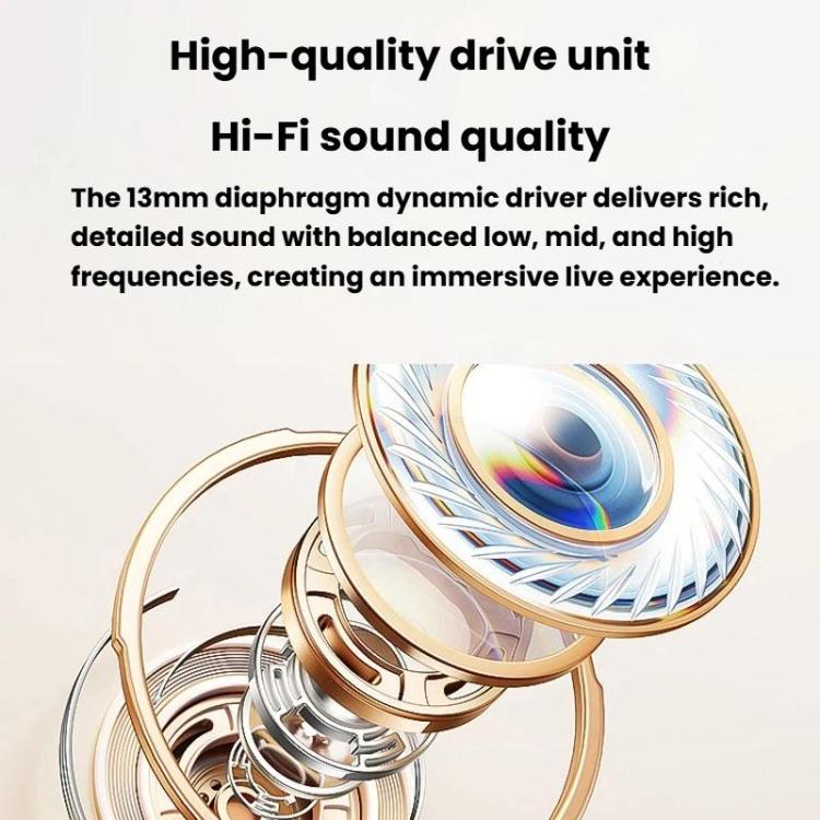 MINI13K Auricolari wireless Bluetooth per dormire con indicatore di carica, auricolari in-ear con riduzione del rumore