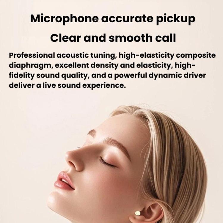 MINI13K Auricolari wireless Bluetooth per dormire con indicatore di carica, auricolari in-ear con riduzione del rumore
