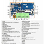 Scheda di sviluppo per display touch capacitivo WAVESHARE RP2350 da 4,3 pollici, Without Case, With Plastic Case