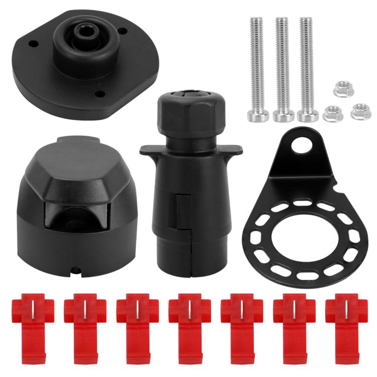 Kit connettori auto a 7 pin con pin in rame