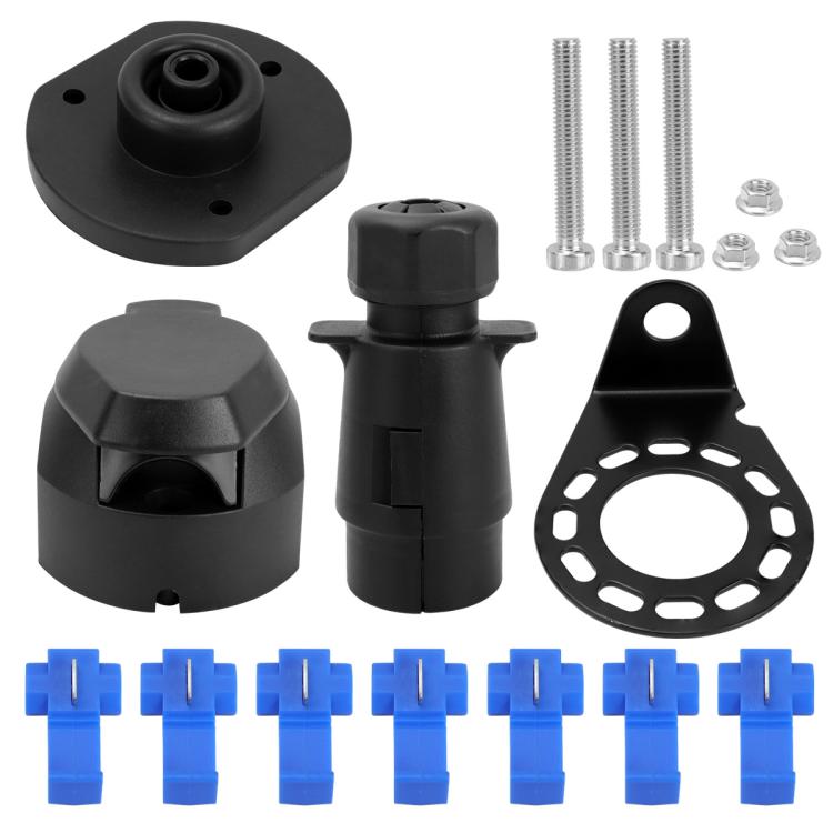Kit connettori auto a 7 pin con pin in rame