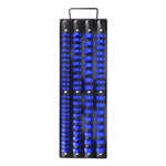 Porta bussole portatile con maniglia per attacchi da 1/4, 3/8 e 1/2 pollice.