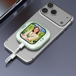 Specchietto per selfie con filo X3, montaggio posteriore magnetico, display per selfie, X3 Wired