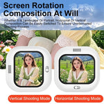 Specchietto per selfie con filo X3, montaggio posteriore magnetico, display per selfie, X3 Wired