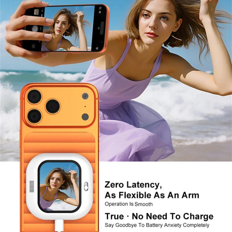 Specchietto per selfie con filo X3, montaggio posteriore magnetico, display per selfie, X3 Wired