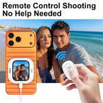 Specchietto per selfie con filo X3, montaggio posteriore magnetico, display per selfie, X3 Wired