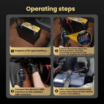 Cavo batteria AUTOOL OBD per emergenza auto 12V