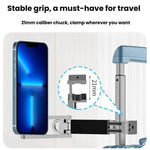 Supporto magnetico da tavolo ultra sottile e pieghevole per telefono, treppiede portatile per telefono