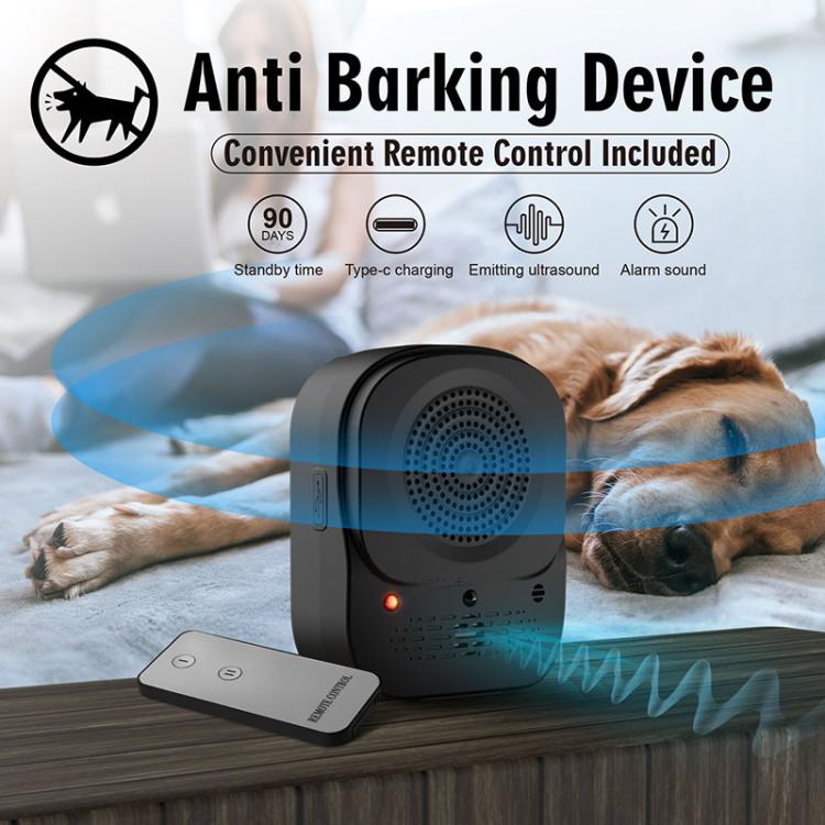 Dispositivo automatico a ultrasuoni per l'addestramento e la dissuasione dall'abbaio dei cani, da utilizzare all'aperto.
