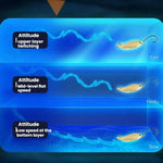 30 pezzi/scatola Esca rotante stagnata Attrezzatura da pesca Esca rigida Esca rotante biomimetica, Gold 2.5g, Gold 3.5g, Gold 5g, Silver 2.5g, Silver 3.5g, Silver 5g