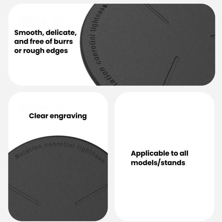 BEN.JACK BAL260101A Inserto magnetico rotondo per cellulare, aggancio magnetico per custodia del telefono
