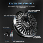 Faro anteriore LED per moto 5,75 pollici 6000K IP67
