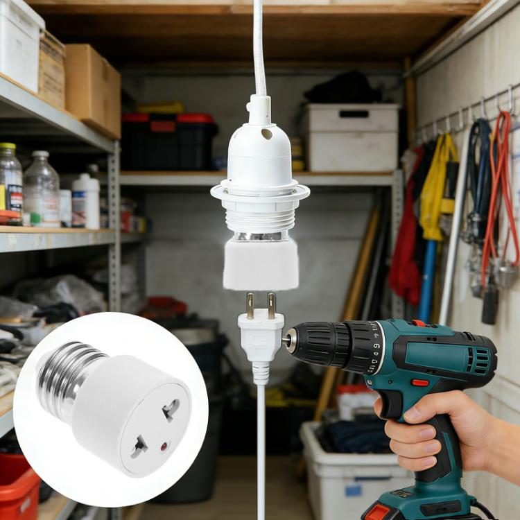 Adattatore portalampada E27 per lampade a invecchiamento, E27 To Socket