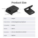 Per Insta360 GO Ultra Supporto magnetico Easy Clip AMagisn con angolo regolabile a 180 gradi per riprese POV flessibili