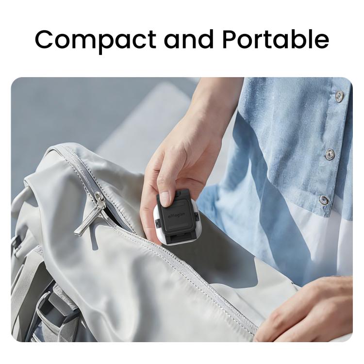 Per Insta360 GO Ultra Supporto magnetico Easy Clip AMagisn con angolo regolabile a 180 gradi per riprese POV flessibili