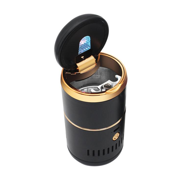 Posacenere auto con aspirapolvere wireless e luce LED