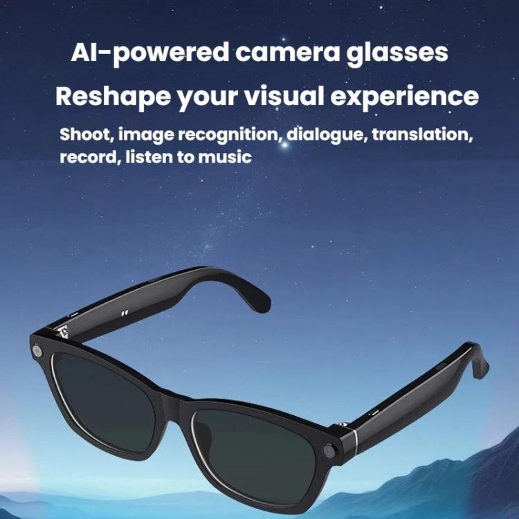 Gli occhiali intelligenti V03-T6 supportano fotocamera da 8 MP, registrazione video, registrazione audio e traduzione tramite IA.