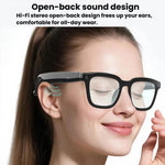 Gli occhiali intelligenti V03-T6 supportano fotocamera da 8 MP, registrazione video, registrazione audio e traduzione tramite IA.